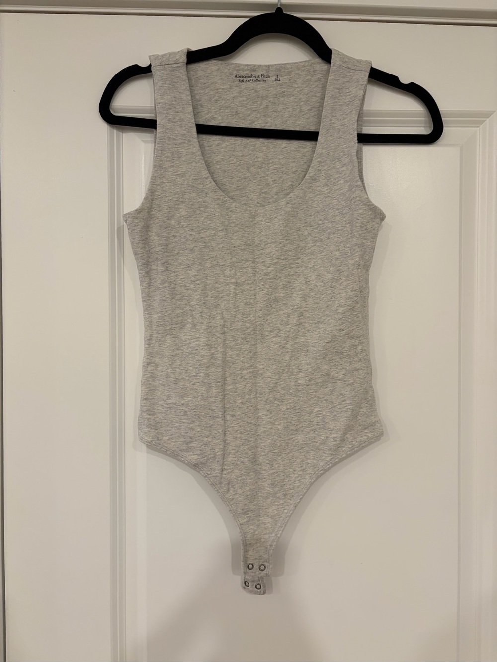 Abercrombie & Fitch Light Gray Tank Bodysuit